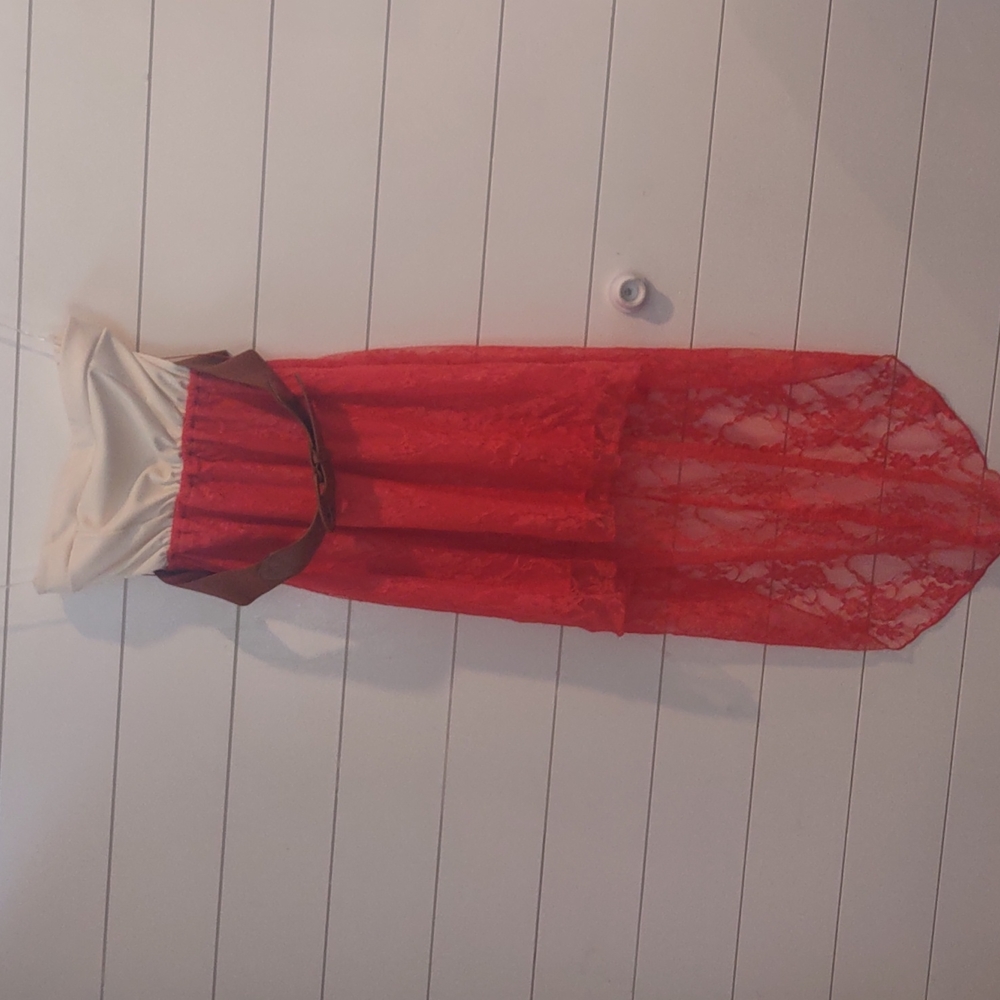 Strapless dress